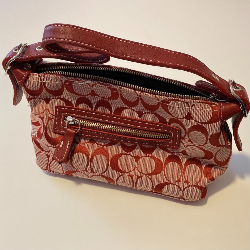 Red Coach Mini Purse